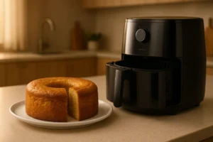 Receita prática de bolo de banana para diabético sem açúcar na airfryer, fácil, com aveia ou farinha integral, baixo índice glicêmico e sabor caseiro irresistível