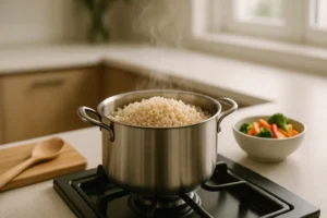 Arroz para diabético, como preparar para reduzir o índice glicêmico, técnicas simples de cozimento, escolha do grão e combinações que ajudam a controlar a glicemia